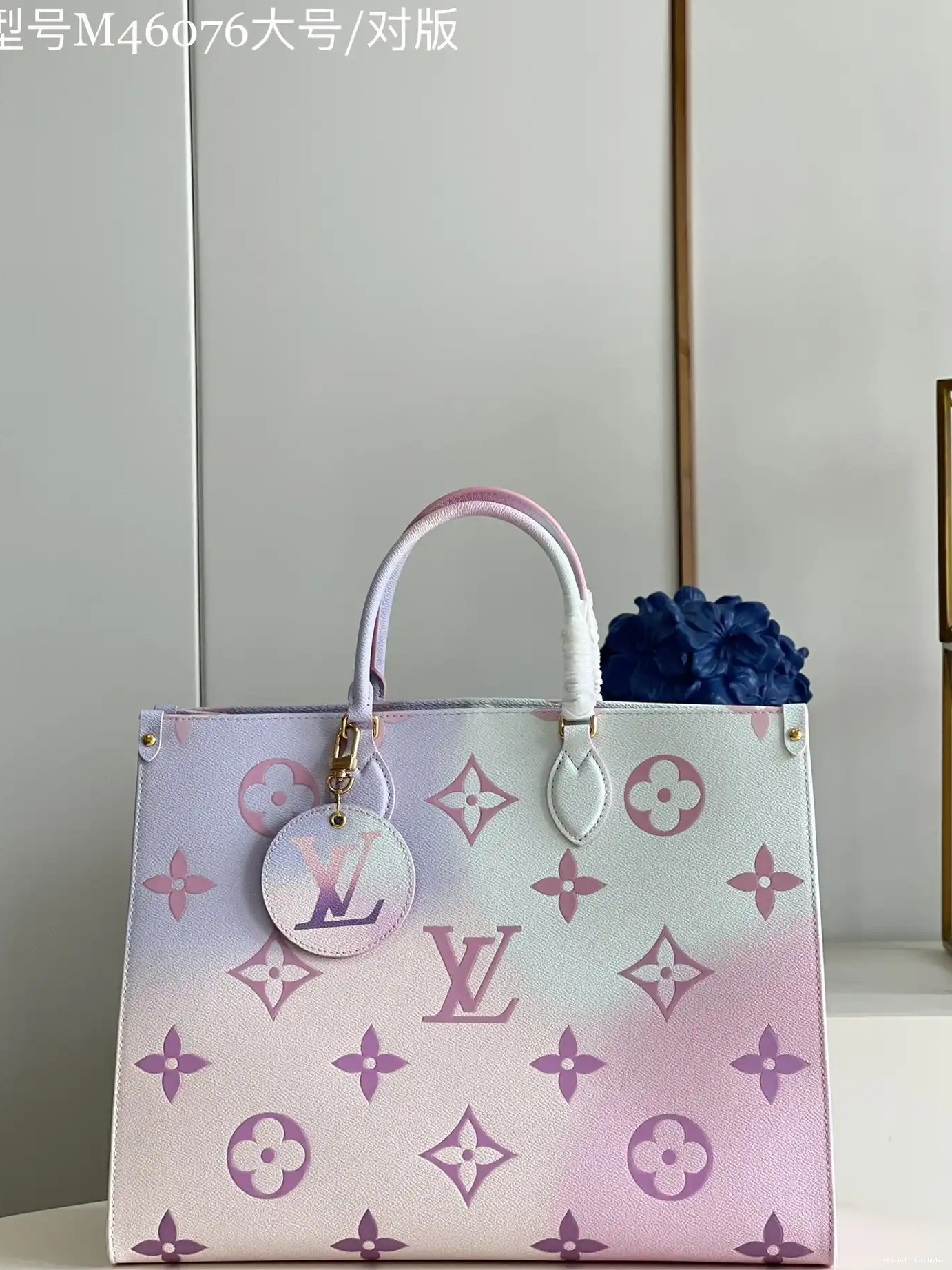 Official oldcobbler VUITTON ONTHEGO LOUIS GM 0627